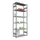 Rvs Inhaakstelling Basis 2500x1060x435mm 6legborden Vaklast 200kg
