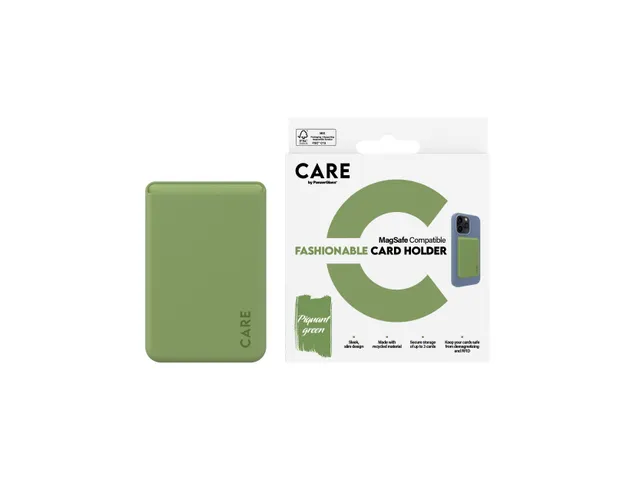 PanzerGlass CARE by Card Holder Green iPhone, Hoes, Apple, Apple