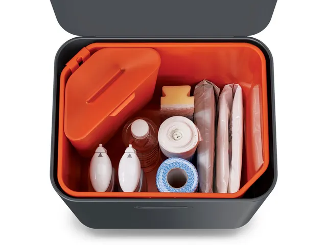 Afvalemmer Intelligent Waste Bin Totem Max 60 Liter Grafiet