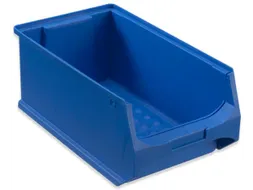 Zichtbak Hxbxd 150x200x350mm Pp Blauw Grip