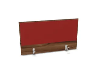 opzetpaneel bureau aanbouw achter NP-tiepolo nut BN4011-rood 1000mm - 1