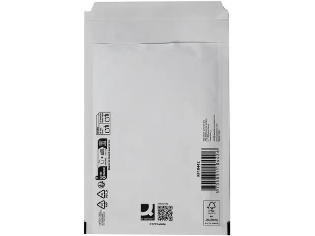 luchtkussenenvelop wit 3-C 170 x 225 mm 100 stuks