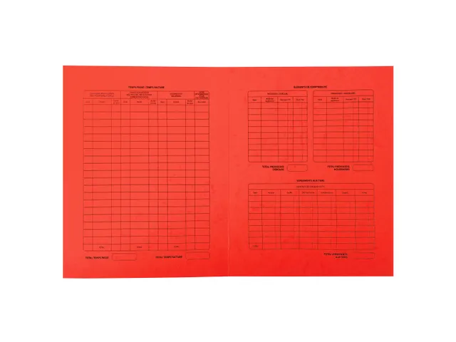 25 Proceduremappen in glanskarton265g/m2 25x32cm Ivoor RooD