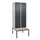 locker met bank,HxBxD 2120x800x815mm,2vak,vak B 400mm,cil.-slot