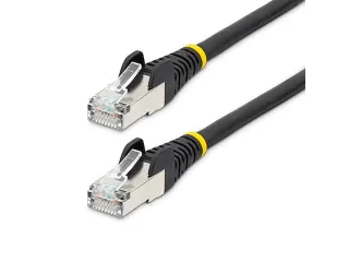 CAT6a Ethernet Kabel 10 Meter Zwart LSZH - 1