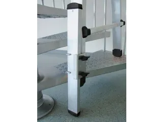 multifunctionele telescoopladder,4x4,sporten,balk L 2,5-4,2m,aluminium - 6