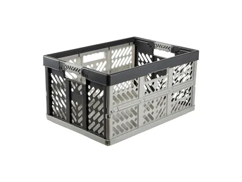 Vouwkrat 45 Liter Grijs