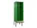 locker met bank,voor scheiding van kleding,HxBxD 2120x600x815mm,2vak