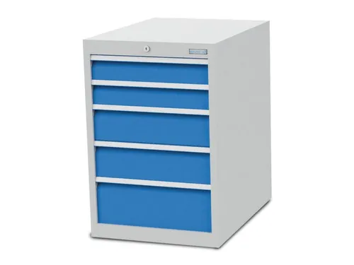 ladekast,HxBxD 819x555x736mm,5lade(n),volledig uittrekbaar