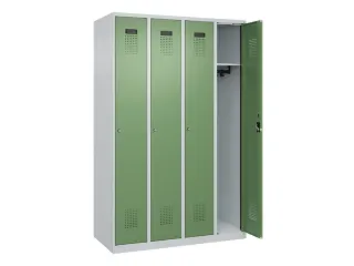 locker,HxBxD 1850x1200x500mm,4vak,vak B 300mm,cil.-slot - 2