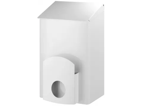 Hygiënebak 7 Liter Met Zakjeshouder Rvs Wit