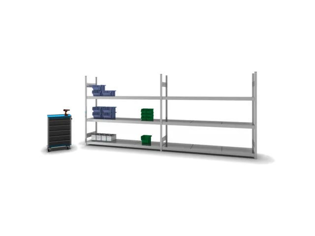 rayonnage grande largeur,rayonnage départ,HxlxP 2000x2320x535mm