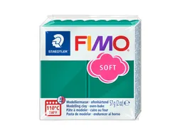 Boetseerklei Fimo soft 57 gram smaragd