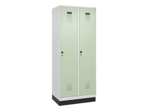 locker voor scheiding van kleding,HxBxD 1950x800x500mm,2vak
