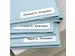 Labeltape Dymo 40913 LabelManager D1 polyester 9mm zwart op wit 10 stu