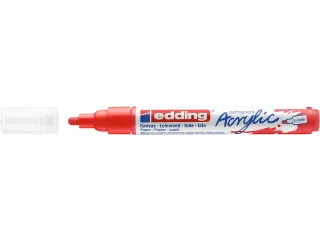 Acrylmarker edding e-5100 medium verkeersrood - 1