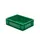Euronorm-stapelbak 10l 120x400x300mm Wanden/bodem Gesloten Groen