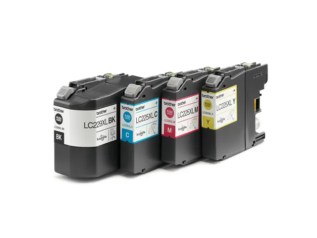Brother LC-229XLVALBP Inktcartridge Zwart + 3 Kleuren HC