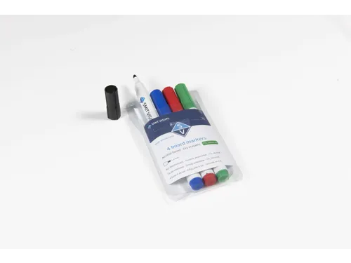 Boardmarker doos 4 stuks 2-3mm rond assorti