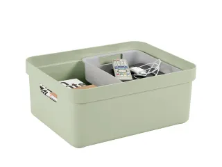 Sigma Home opbergbox 24L groen - 44,5x34,5x18,3cm - 3