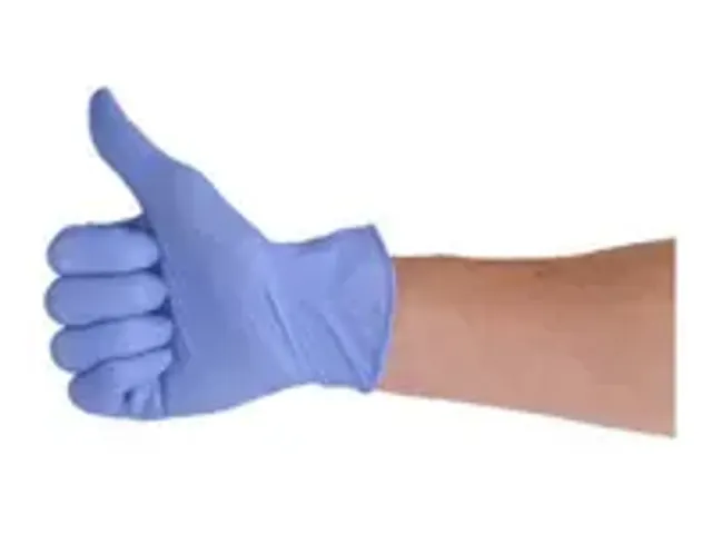 OUTLET Diamante Multigrip Nitril handschoenen poedervrij M (7-8) blauw