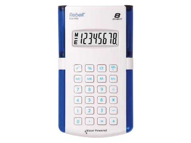 Calculator Rebell ECO 610 WB wit