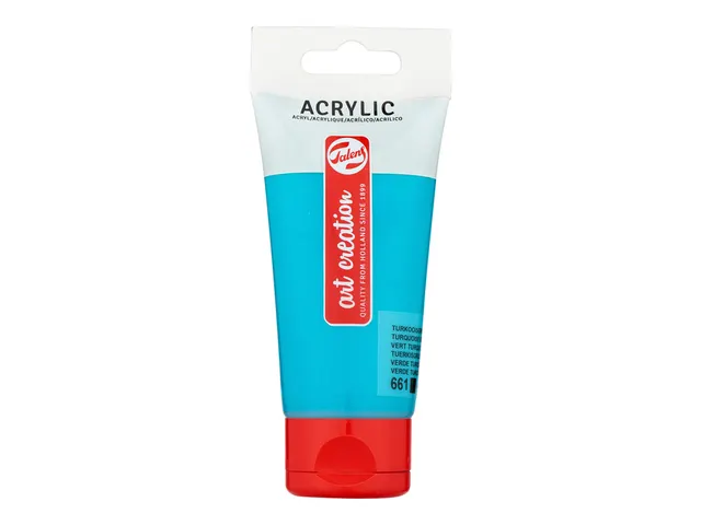 Peinture acrylique Talens Art Creation 661 Vert turquoise tube 75ml