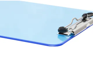 Klembord MAUL A4 staand transparant PS neon blauw - 6