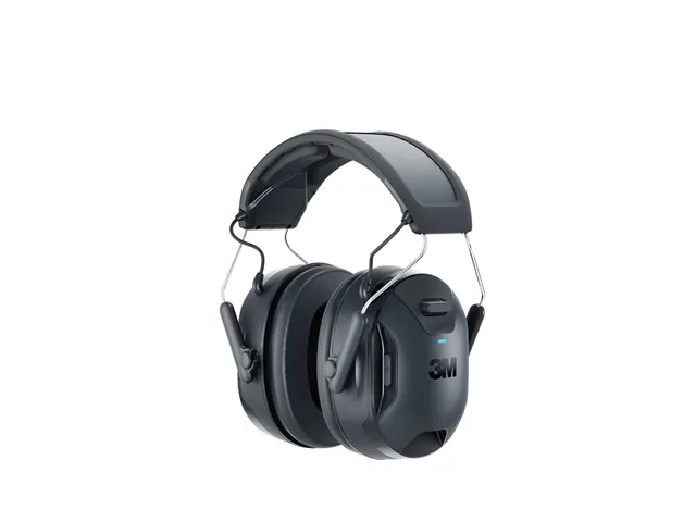 Casque anti-bruit 3M Work Tunes Connect et Solar bluetooth 33cB noir