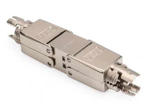 CAT 6A CAT-connector 500MHz voor AWG 22-26 afgeschermd met schroefdop