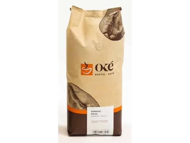 OKE Koffie gemalen koffie Espresso Royal zak van 1 kg