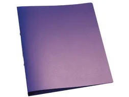 Ringmap A4 PP 2 Ringen 25mm Transparant Violet