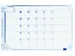 Accents Linear Maandplanner Cool 60x90 cm