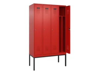 locker voor scheiding van kleding,HxBxD 2120x1200x500mm,4vak - 1