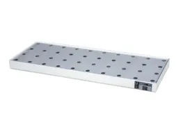 RVS opvangbak,v. kleinemballage,opvangvol. 11l,HxBxD 60x940x370mm