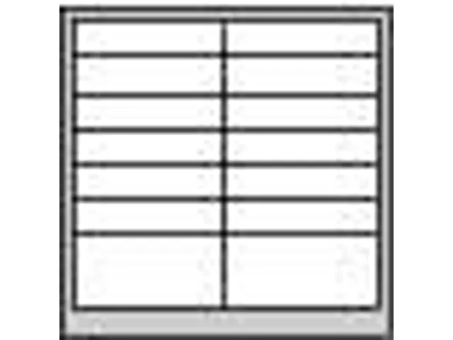 Ladenkast 900x1000x500mm 12+2 Laden Gewoon Uitschuifbaar Geleiderails