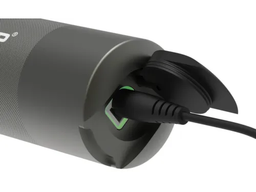 Zaklamp,Behuizing Aluminium Geëloxeerd,1000Lumen,Aan-/Uit-Schakelaar