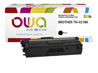 Toner OWA alternatief tbv Brother TN-421BK zwart - 1