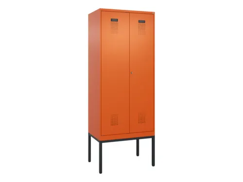 locker voor scheiding van kleding,HxBxD 2120x800x500mm,2vak