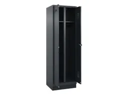 locker voor scheiding van kleding,HxBxD 1950x600x500mm,2vak