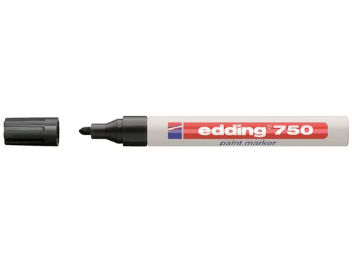 Viltstift Edding 750 Lakmarker Rond 2-4mm Zwart