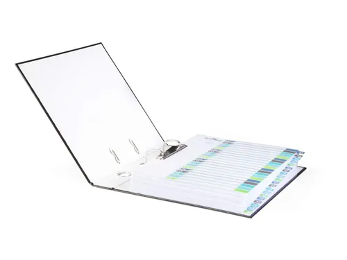 Tabbladen A4+ 20-delig met voorblad nummers 1-20 PP personaliseerbaar