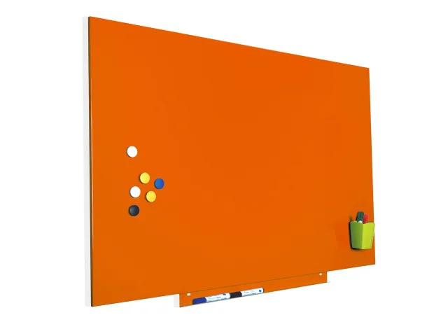 Whiteboard Rocada Skincolour 75x115cm oranje gelakt
