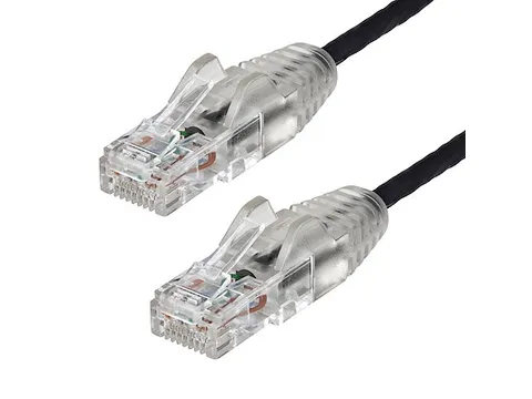CAT6 netwerkkabel RJ45 connector 2 Meter Zwart