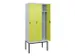 locker voor scheiding van kleding,HxBxD 2120x900x500mm,3vak
