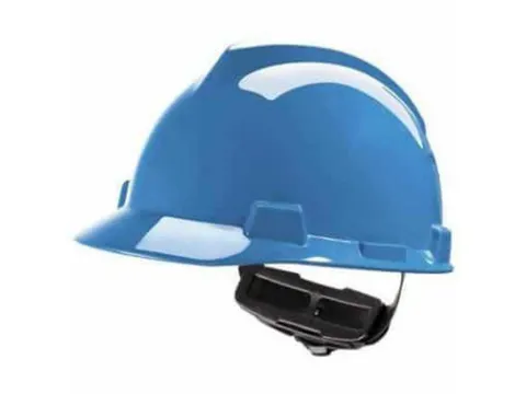 MSA V-Gard GV152 veiligheidshelm, HDPE, lichtblauw, per stuk, niet gev