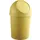 afvalbak,13l,HxØ 490x253mm,romp PP geel,deksel PP geel