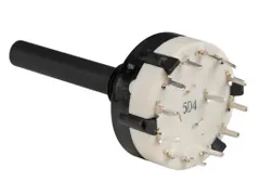 Draaischakelaar 1P / 12 Standen - Pcb Montage