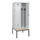 locker met bank,voor scheiding van kleding,HxBxD 2120x800x815mm,2vak