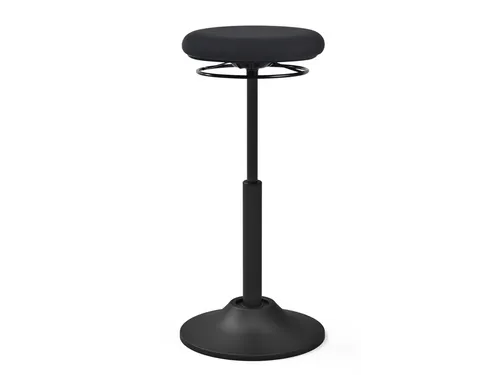 Zit-sta kruk Euroseats Mango zwart